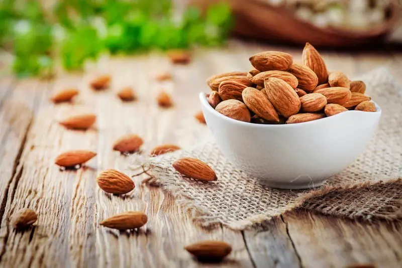 healthy almonds and nuts to add to your snack