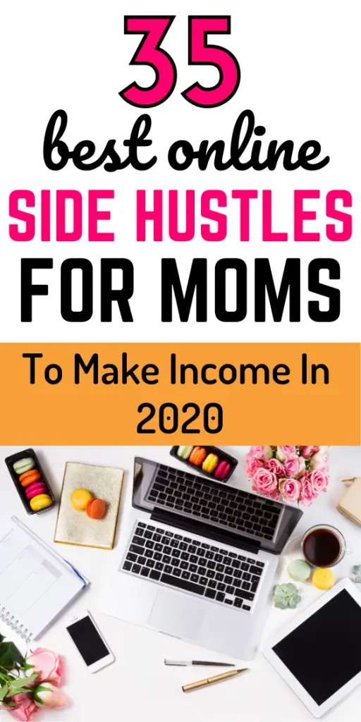 side hustle ideas for moms. side hustles for moms