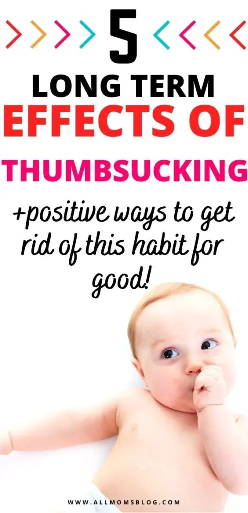 here are 5 long term effects of thumbsucking in children that can lead to many health issues