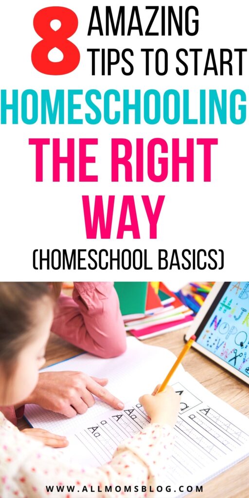 how to teach kids at home - homeschooling basics