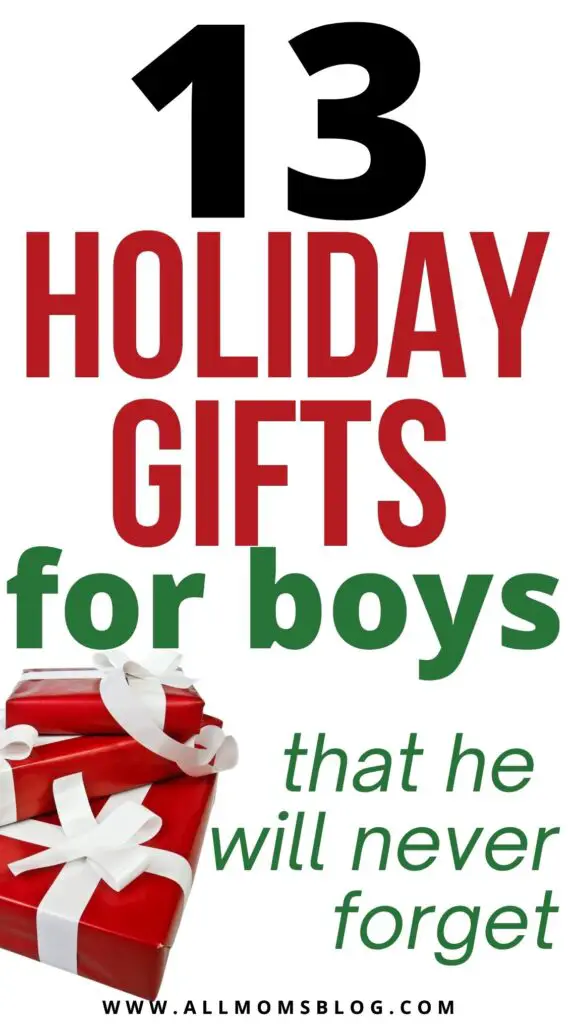 holiday gift ideas for boys