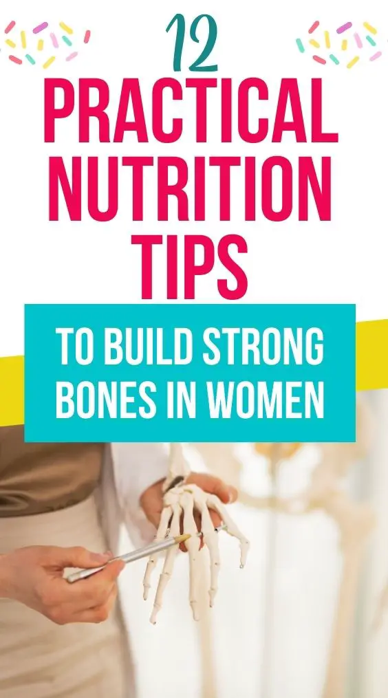 nutrition tips for women to build strong bones