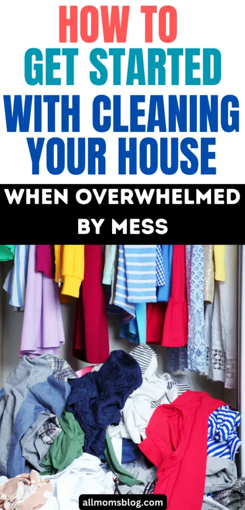 how to clean your home when youre in a mess